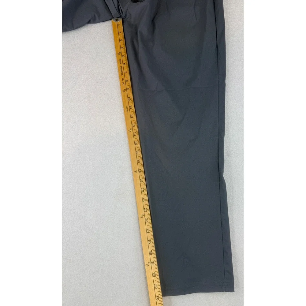 Adidas Golf Pants Mens 38/30 Grey Ultimate365 5-Pocket Athletic Trousers